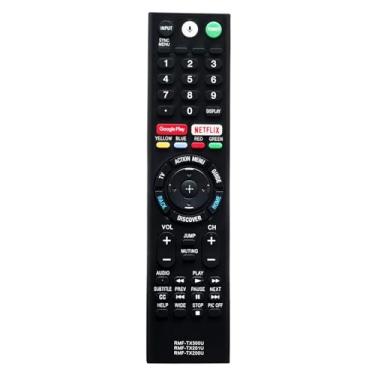Imagem de Controle remoto de voz de substituição RMF-TX300U RMF-TX200U RMF-TX201U compatível com Sony TV XBR-43X800D XBR-43X830C XBR-49X800C XBR-49X800D XBR-49X830C XBR-55A1E XBR-55X555. DS XBR-5 5X800E