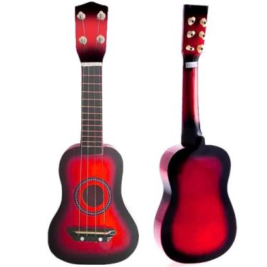 Imagem de Violão de Brinquedo Mini Cavaquinho Ukulele Infantil Criança  - KR Var
