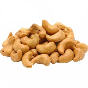 Imagem de Castanha de Caju Torrada sem Sal a Granel Natural Inteira Pacote 250g 