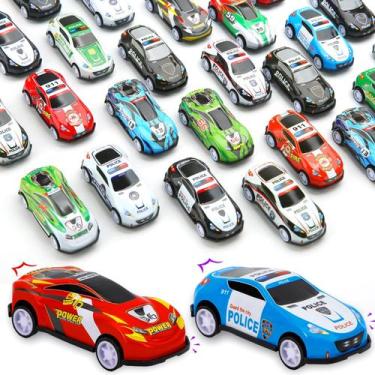 Imagem de Carrinhos de Brinquedo para Puxar - 28 Peças Siwarm - Ideal para Lembr
