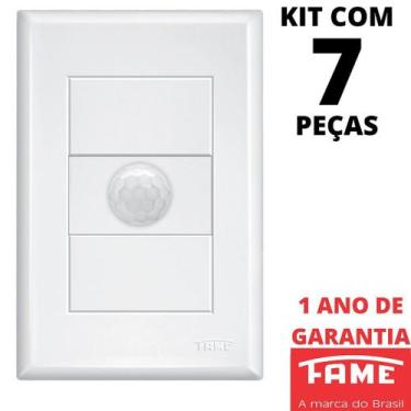 Imagem de 7un Sensor de Presença Bivolt Fotocélula Com Placa Evidence FAME