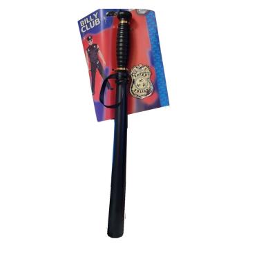 Imagem de Acessório de Fantasia Cassetete Policial + Distintivo Metal