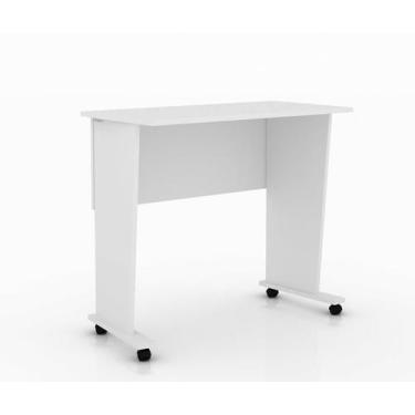 Imagem de Mesa Escritório Dobrável ME4117 Branco - Tecno - Tecno Mobile
