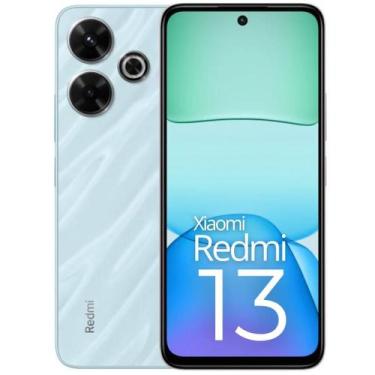 Imagem de Smartphone REDMI13 256GB 128GB câmera tripla 108MP 13MP Midnight Black