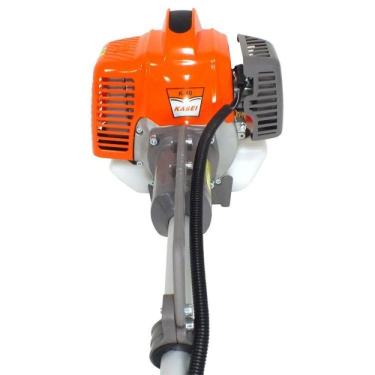 Imagem de Kit Roçadeira A Gasolina Vr330h E Roçadeira Lateral 40cc K-40 Profissional Pro Kasei Vulcan Trent Laranja