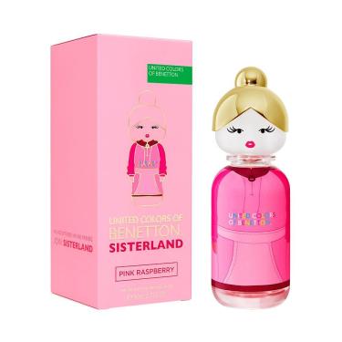 Imagem de Benetton United Colors Sisterland Pink Raspeberry Eau De Toilette - Perfume Feminino 80ml 80ml