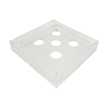 Imagem de Ioensy Bandeja de gotejamento de cerveja, acessório para bar de bebidas, máquina de gelo transparente, bandeja de gotejamento para bar de bebidas, para casa