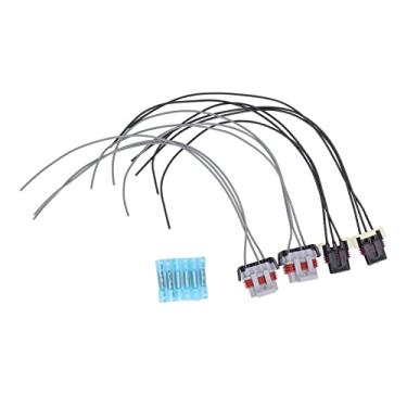 Imagem de AYNEFY Indicadores de Faróis Longos -Cabos de Cabos Kit de árvore de 224396007 Atualização para Caminhão 2x 2005–2014, Números Exatos de OE, 2 Pares de Tiras de Arame Ajustadas, Conexões de para