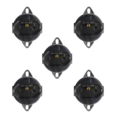 Imagem de Kit 5 tomada de piso redonda 2p t 10a 250 pt weg