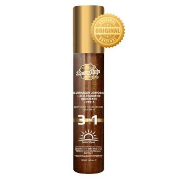 Imagem de Iluminador Corporal E Acelerador Bronze Fps 15 Solar Shine 3 Em 1 Glow