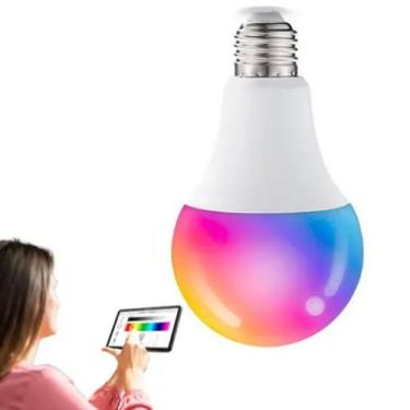 Imagem de Lâmpada Bluetooth RGB LED Luz Moderna Para Sua Casa - Iba
