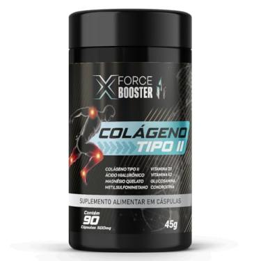 Imagem de Colágeno Tipo 2 com Ácido Hialurônico, Magnésio, MSM, Vitaminas D3, K2, Glucosamina e Condroitina, 90 Cápsulas de 500mg
