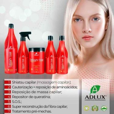 Imagem de Sos Profissional 5 Passos Therapy Hair Tratamento Max - Adlux