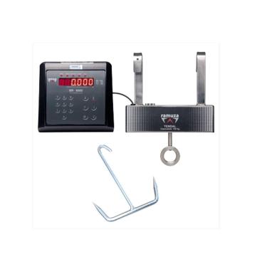 Imagem de Balança Açogueiro Digital 150kg-50g Inox Sem Bateria Tendal Ramuza