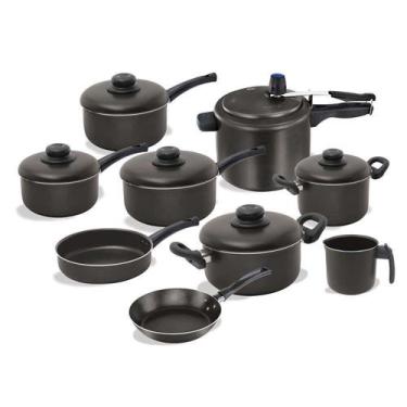 Imagem de Conjunto De Panelas Ramos Siempra Antiaderente - 9 Peças