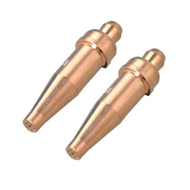 Imagem de RIVERWELD Pontas de corte de acetileno 3-101 tamanho 3 e 3-3-101 para maçarico de corte de oxigênio estilo Victor-Style feito de cobre PK2