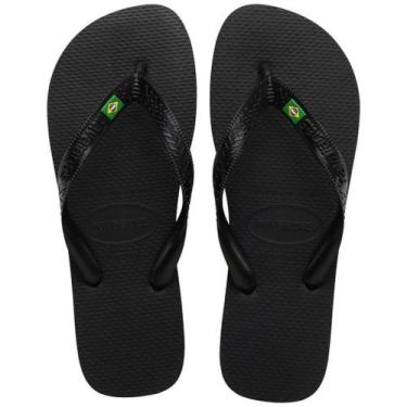 Imagem de Chinelo Havaianas Copa do Mundo Brasil Original, Preto, 43-44