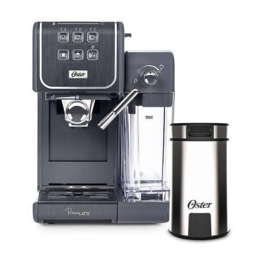 Imagem de Kit Cafeteira Primalatte Touch E Moedor De Café Oster 220V