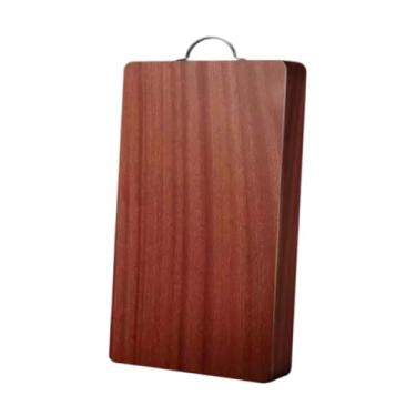 Imagem de Bothyi Tábua de corte de madeira Tábua de corte doméstica versátil de açougueiro Prato de queijo para bife Frutas Preparação de refeição Festa Fazenda, 30 Cm X 20 Cm X 3.2