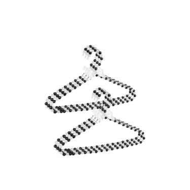 Imagem de CONCEPTS 6 cabides de pérola para bebês meninas e mulheres, conjunto de cabides decorativos de armário para berçário, vestidos de casamento, roupas infantis, ocasiões especiais, sessões de fotos e