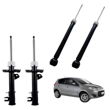 Imagem de Par Amortecedor Dianteiro E Traseiro Novo Palio 2012 A 2017