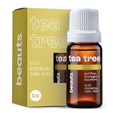 Imagem de Óleo Essencial Melaleuca (Tea Tree) - 100% Puro e Natural - Purifica, Fortalece a Imunidade, Equilibra a Oleosidade da Pele, Alivia Irritações e Caspa - Para Aromaterapia, Difusor de Óleo Essencial e Massagem - Vegano, 10 mL, Beauts