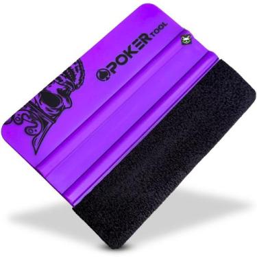 Imagem de Espátula Envelopamento Retangular com Feltro Anti Risco Insulfilm Ades