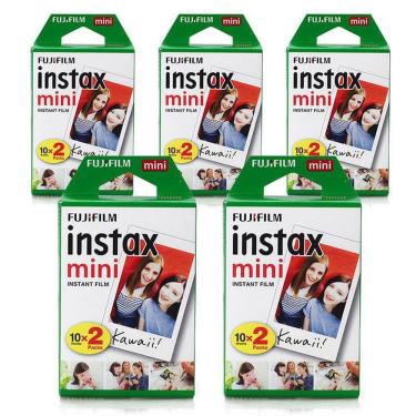 Imagem de Filme instax mini instantâneo fujifilm - kit 100 fotos