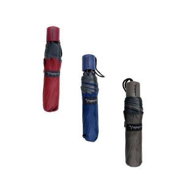 Imagem de Kit 03 Guardas-Chuva Reforçado Voyagem Azul,Ver E Preto 010L