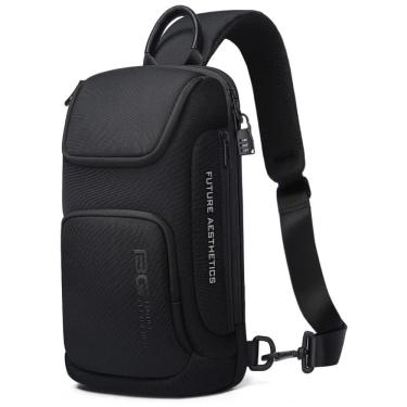 Imagem de Mochila para Laptop À prova D, BANGE, Preto