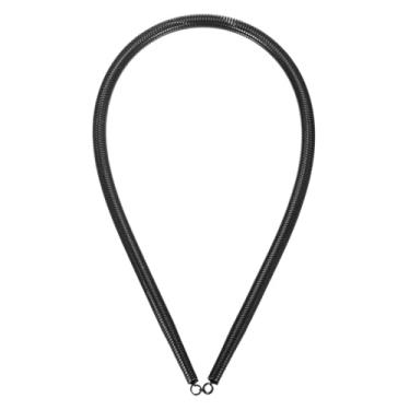 Imagem de HARFINGTON Dobrador de tubo de mola de PVC 15,7 mm OD 1000 mm de comprimento tipo A mola de dobra de tubo para dispositivos de dobra de tubos em energia hidráulica doméstica, preto