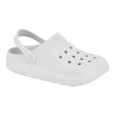 Imagem de Chinelo Sandália Babuche Moleca Feminina 5832.100 Leve Nuvem Conforto - Original (Branco, BR, Adulto, Numérico, 35)