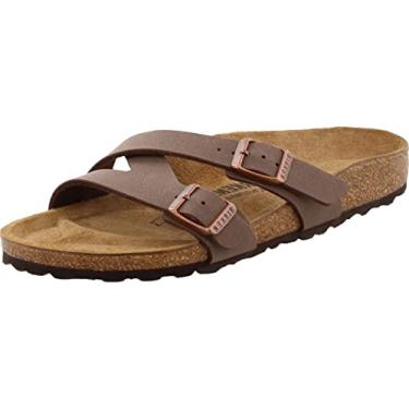 Imagem de Sandália de couro feminina Yao Birkenstock