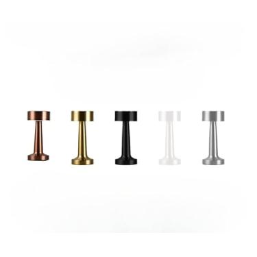 Imagem de Abajur de Mesa, Luminaria Abajur de Mesa Led Bar Café 3 Cores Sensor de Toque Recarregável Jantar Lâmpada Decorativa(Modelo 7625,Branco)