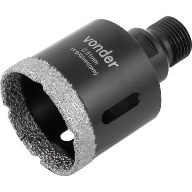 Imagem de Serra Copo Diamantada Para Esmerilhadeira 51 Mm Vonder