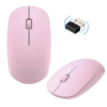 Imagem de Mouse Sem Fio App-Tech Mw251 Rosa 1200 Dpi 2.4Ghz - App Tech