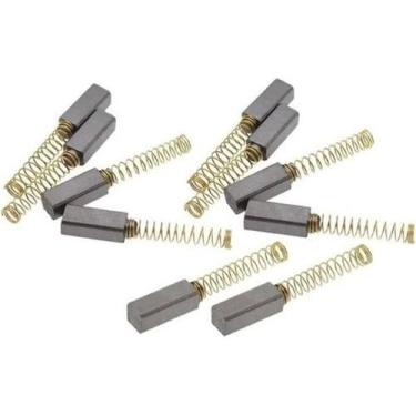 Imagem de Carvão Escova Para Motor Maquina Costura Domestica 12 Peças - Chinesa