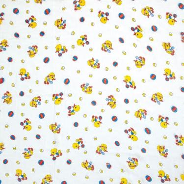 Imagem de Kit 06 Fraldas De Pano Dupla 70cm 100% Algodão Patinhos