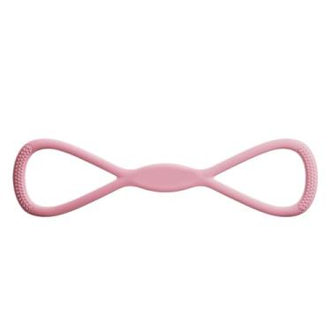 Imagem de Faixas elásticas para exercícios de braço, faixa elástica de 8 formas para exercícios | Ferramenta de treinamento muscular, expansor de peito, corda de puxar para ioga para mulheres e homens