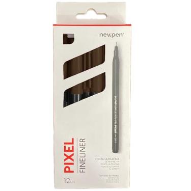 Imagem de brush Pen, Marrom Capuccino, 12 Unidades, Newpen
