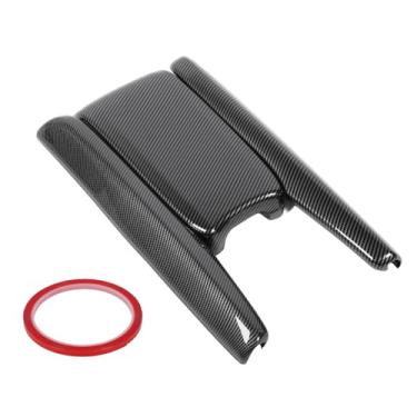 Imagem de Capa de apoio de braço estilo fibra de carbono para 10ª geração 2016 a 2020 design esportivo acabamento do painel do console