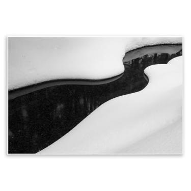 Imagem de Stupell Industries "Yin & Yang Stream", arte de placa de parede, 19 x 13