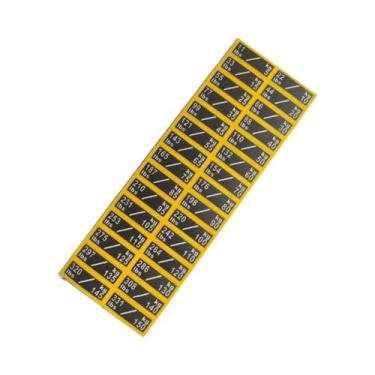 Imagem de Etiquetas De Placas De Peso Para Equipamentos De Academia 1 Conjunto D