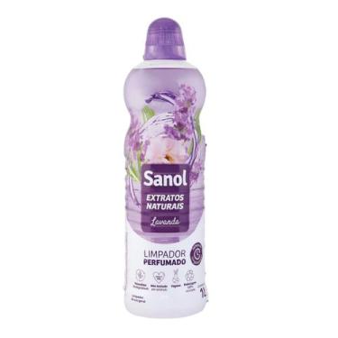 Imagem de Limpador perfumado sanol extratos naturais lavanda 1l