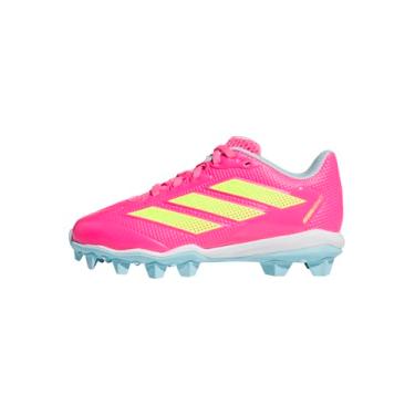 Imagem de adidas Unissex-Child Adizero Instinct 2.0 Softball moldado, Rosa lúcido/limão lúcido/azul felicidade, 11 Little Kid