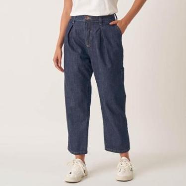 Imagem de Calça Jeans Cenoura Relaxed Gancho Alongado-Feminino