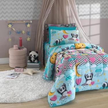 Imagem de Edredom Solteiro Estampado Infantil Malha 100% Algodão - Sul Brasil, T