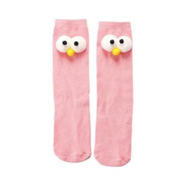 Imagem de Meias Infantis De Desenho Animado Fofas De Alta Qualidade Com Olhos Gr