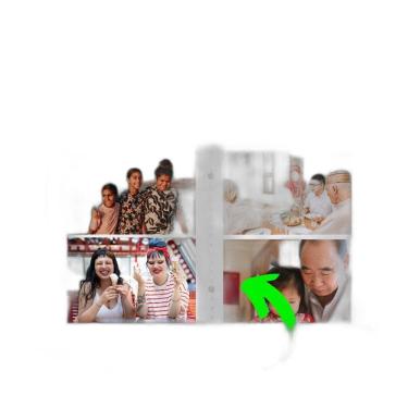 Imagem de Album 300 Fotos 10X15 Azul Cores Rebite - Ical 164