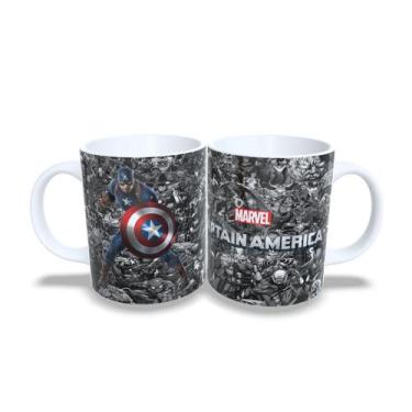 Imagem de Canecas Porcelana Super Heróis Marvel (343) - Live